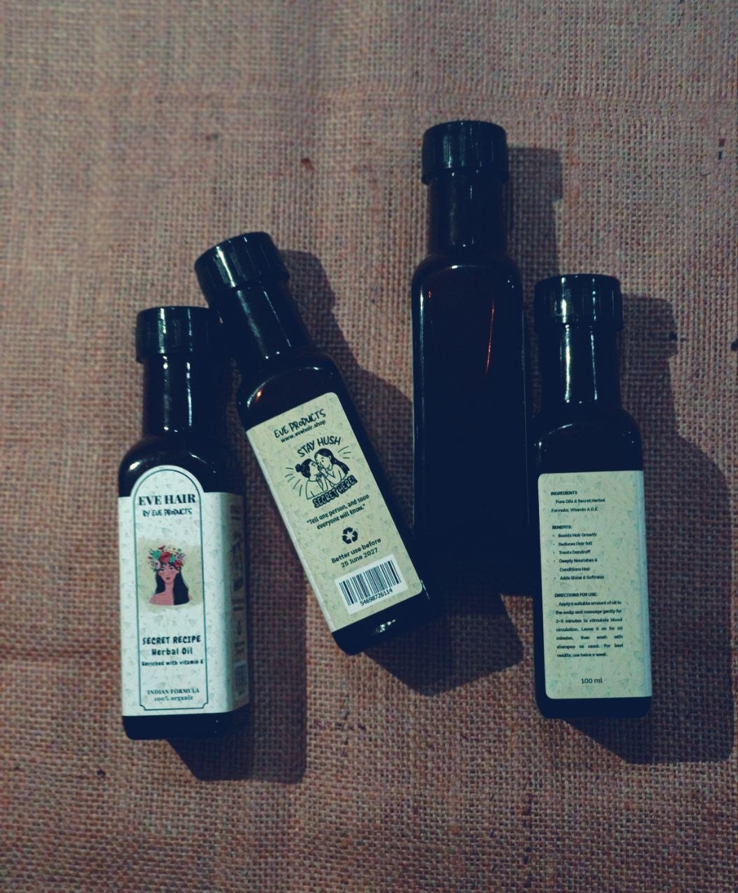 🌿 Huile cheveux anti chute | EVE Hair™